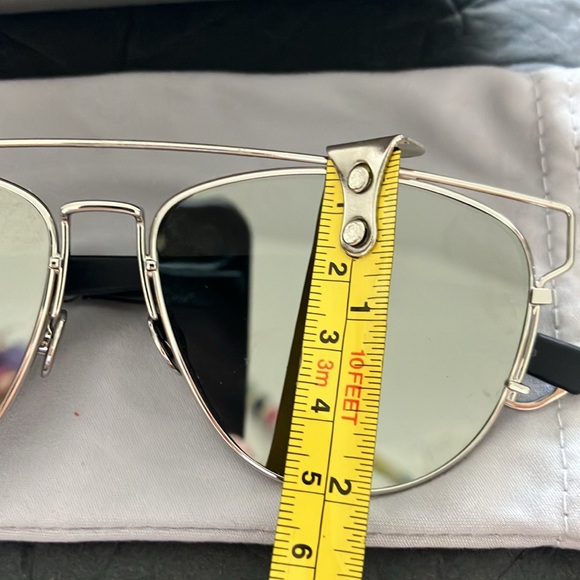Dior Silver and Black Sunglasses Technologic main image 4